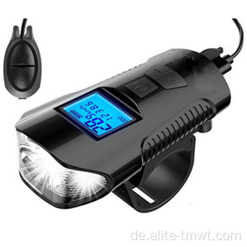 Wiederaufladbares Scheinwerfer -Sattel -Licht -Bike -Accessoire Light